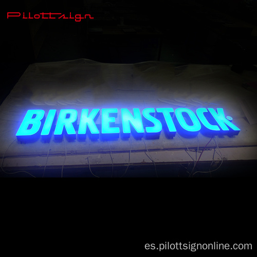 Pantalla de iluminación Publicidad de metal iluminada LED lightbox